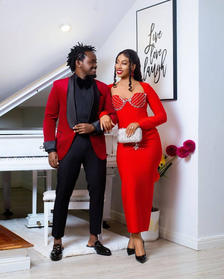Diana Marua and Bahati’s Touching Message on their Wedding Day