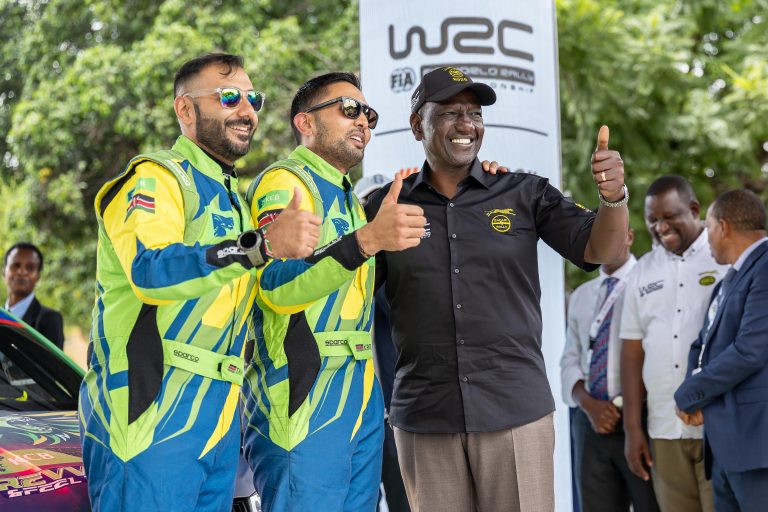 President Ruto Calls for Private Sector Sponsorship During Safari Rally Flag-off